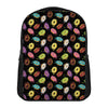 Glaze Donut Pattern Print Casual Backpack