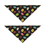 Glaze Donut Pattern Print Dog Bandana