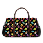 Glaze Donut Pattern Print Duffle Bag