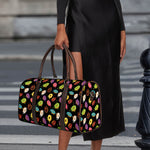 Glaze Donut Pattern Print Duffle Bag