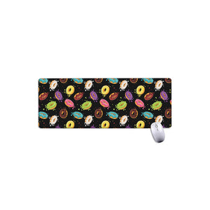 Glaze Donut Pattern Print Extended Mouse Pad