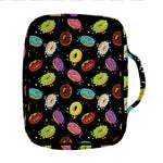 Glaze Donut Pattern Print Front Pocket Bible Bag