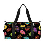 Glaze Donut Pattern Print Gym Bag