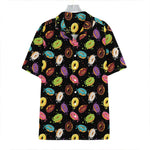 Glaze Donut Pattern Print Hawaiian Shirt