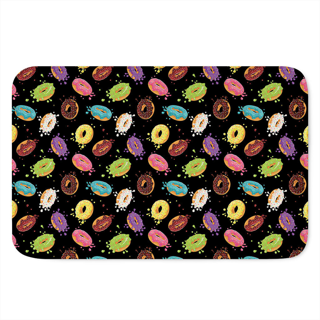 Glaze Donut Pattern Print Indoor Door Mat