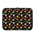 Glaze Donut Pattern Print Laptop Sleeve