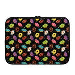 Glaze Donut Pattern Print Laptop Sleeve