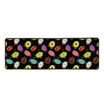 Glaze Donut Pattern Print Long Kitchen Mat