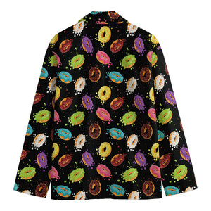 Glaze Donut Pattern Print Men's Blazer