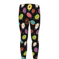 Glaze Donut Pattern Print Men's Leggings