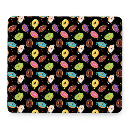 Glaze Donut Pattern Print Mouse Pad