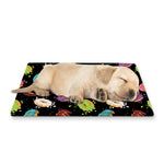 Glaze Donut Pattern Print Pet Cooling Mat Cover