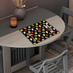 Glaze Donut Pattern Print Placemat