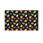 Glaze Donut Pattern Print Polyester Flag