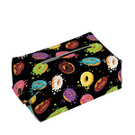 Glaze Donut Pattern Print Rectangle Tissue Box Cover