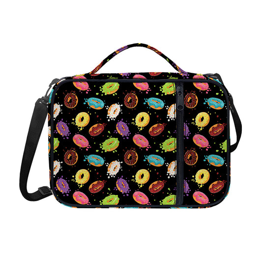 Glaze Donut Pattern Print Shoulder Strap Bible Bag