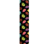 Glaze Donut Pattern Print Table Runner