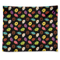 Glaze Donut Pattern Print Tapestry