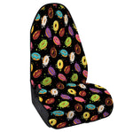 Glaze Donut Pattern Print Waterproof Car Seat Cover