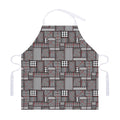 Glen Plaid Patchwork Pattern Print Adjustable Apron