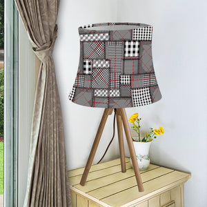 Glen Plaid Patchwork Pattern Print Bell Lamp Shade