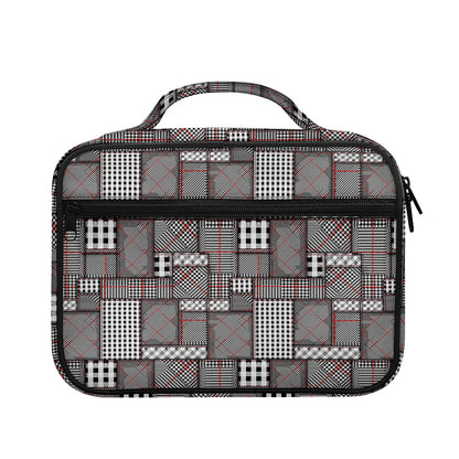 Glen Plaid Patchwork Pattern Print Briefcase Bible Bag