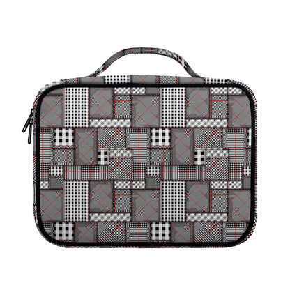 Glen Plaid Patchwork Pattern Print Briefcase Bible Bag