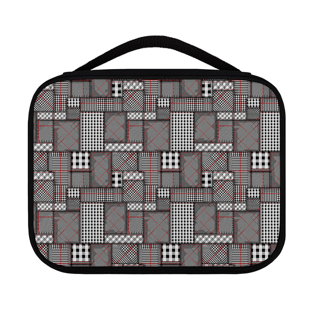 Glen Plaid Patchwork Pattern Print Classic Bible Case