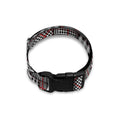 Glen Plaid Patchwork Pattern Print Dog Collar