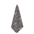 Glen Plaid Patchwork Pattern Print Hand Towel