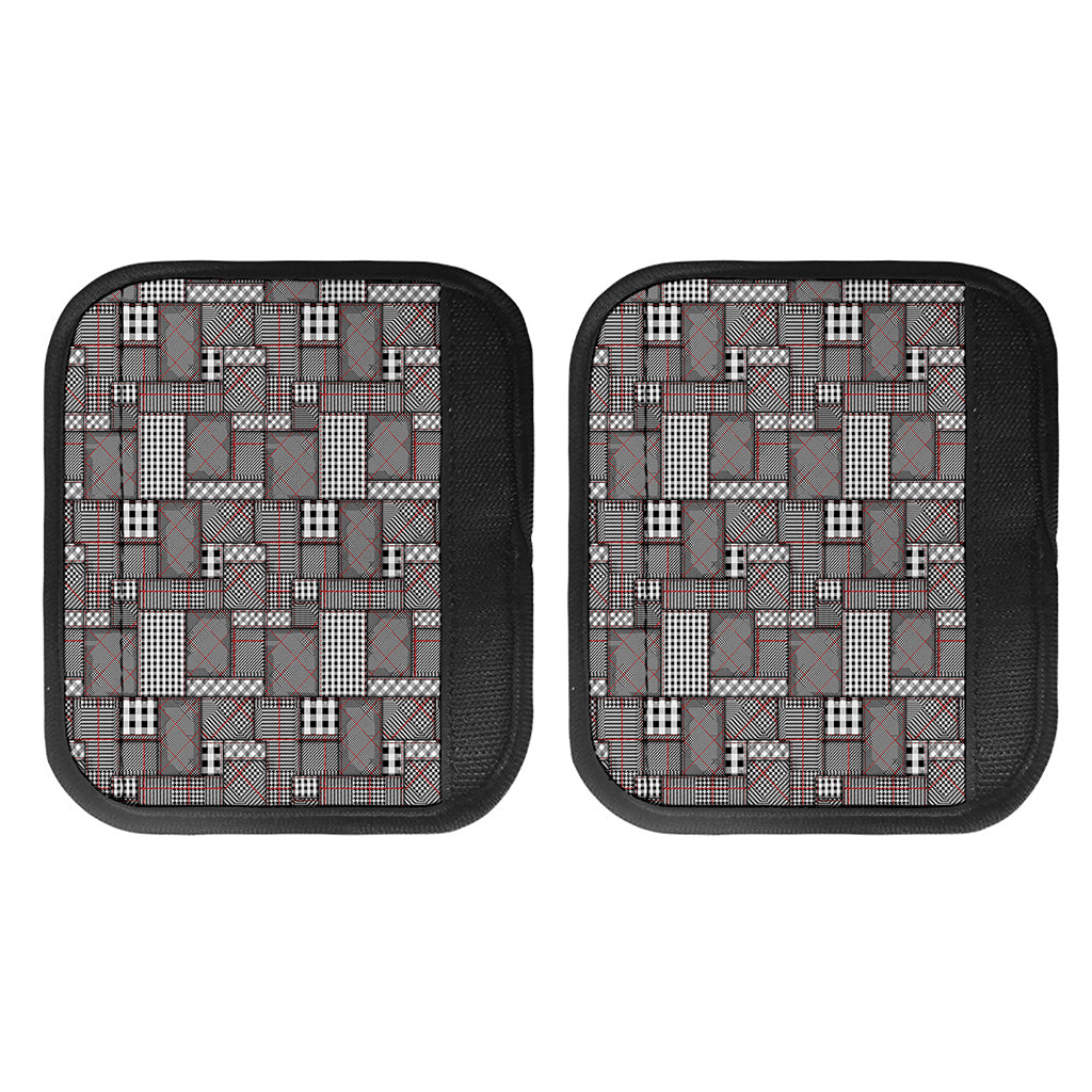 Glen Plaid Patchwork Pattern Print Handle Covers