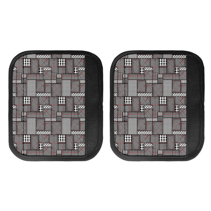 Glen Plaid Patchwork Pattern Print Handle Covers