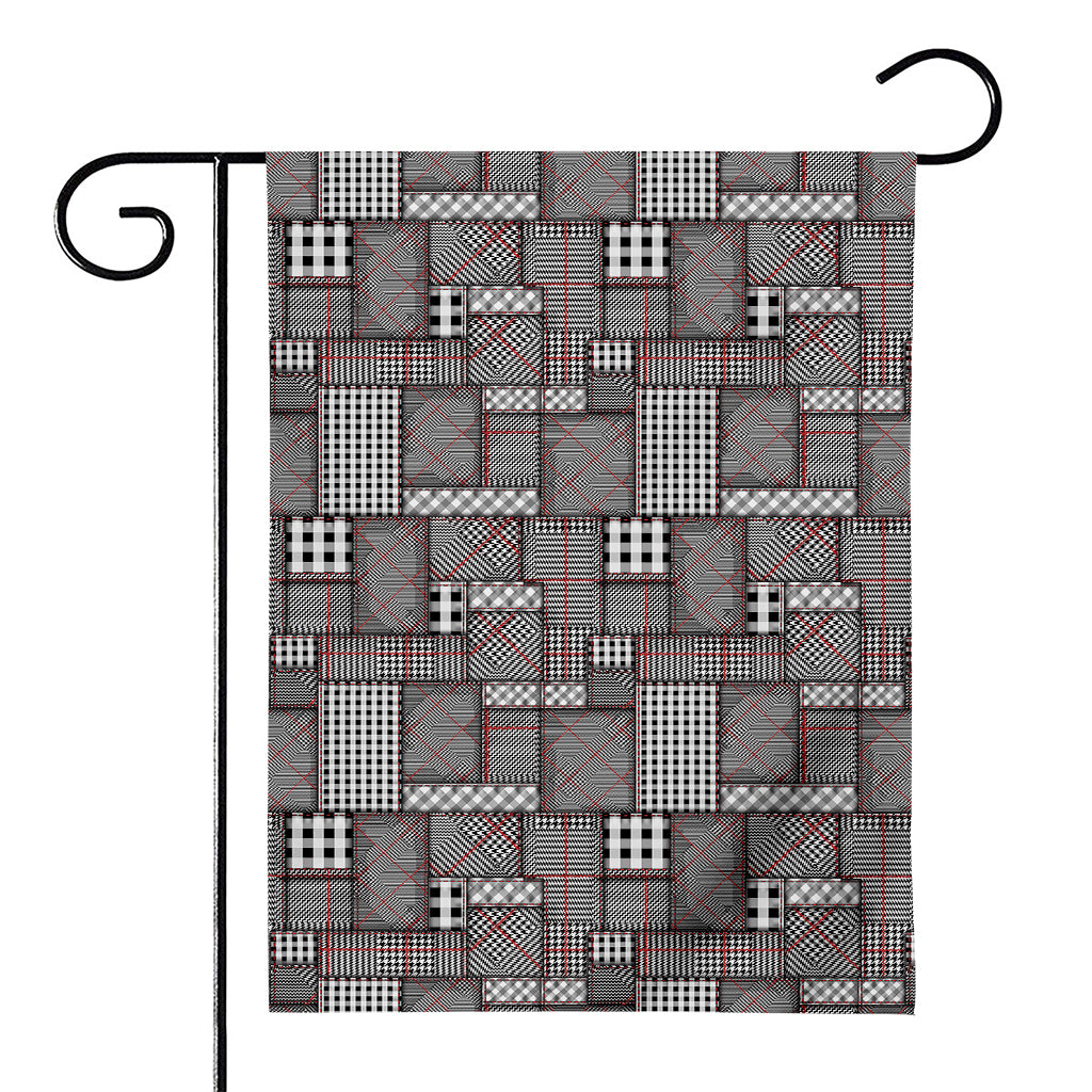 Glen Plaid Patchwork Pattern Print House Flag