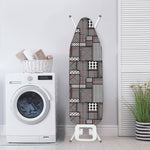 Glen Plaid Patchwork Pattern Print Ironing Board Cover