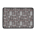 Glen Plaid Patchwork Pattern Print Kitchen Mat