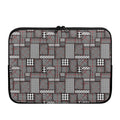Glen Plaid Patchwork Pattern Print Laptop Sleeve
