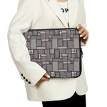 Glen Plaid Patchwork Pattern Print Laptop Sleeve