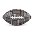 Glen Plaid Patchwork Pattern Print Rugby Ball