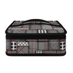 Glen Plaid Patchwork Pattern Print Small Lunch Bag