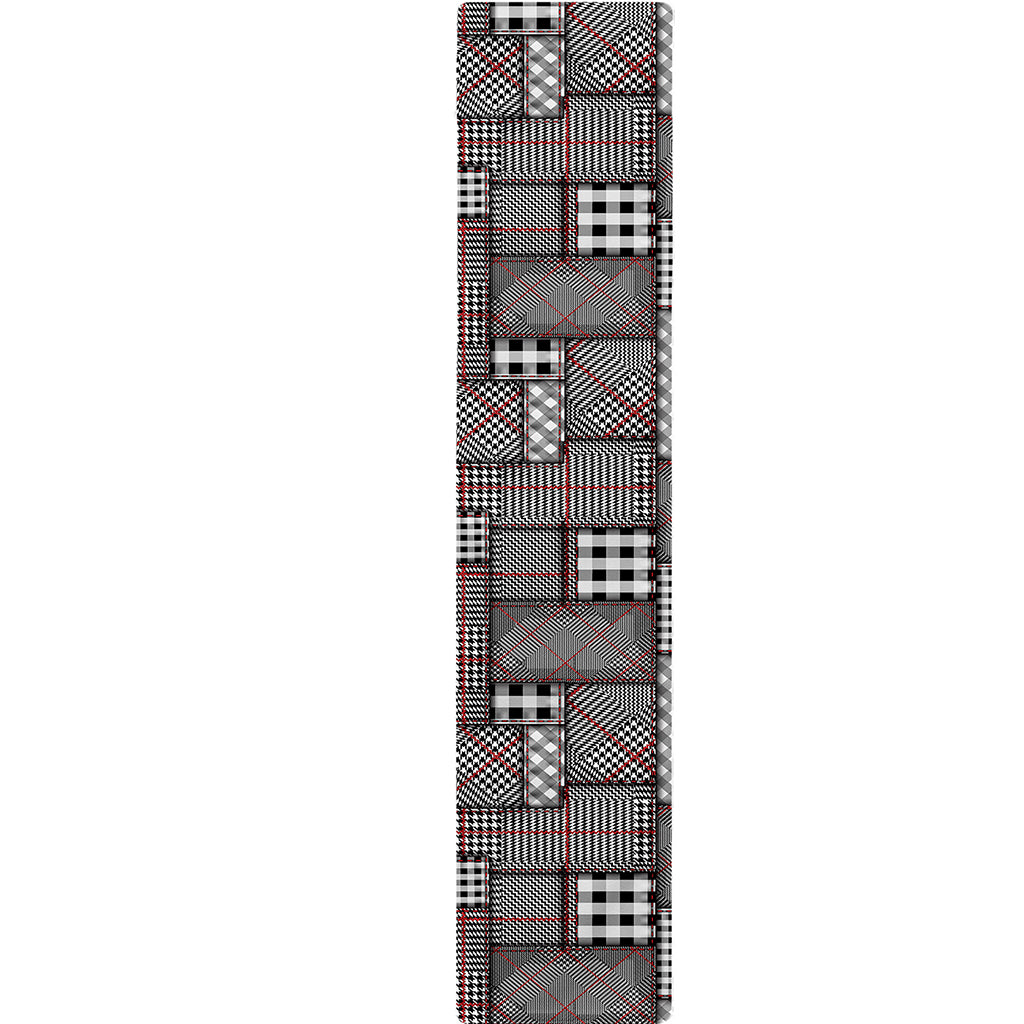 Glen Plaid Patchwork Pattern Print Table Runner