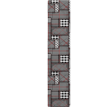 Glen Plaid Patchwork Pattern Print Table Runner