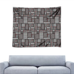 Glen Plaid Patchwork Pattern Print Tapestry