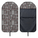 Glen Plaid Patchwork Pattern Print Waterproof Car Seat Cover