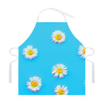 Glitch Daisy Flower Print Adjustable Apron