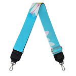 Glitch Daisy Flower Print Bag Strap