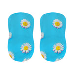 Glitch Daisy Flower Print Bar Stool Covers