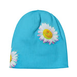 Glitch Daisy Flower Print Beanie