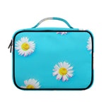 Glitch Daisy Flower Print Briefcase Bible Bag