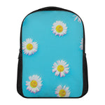 Glitch Daisy Flower Print Casual Backpack