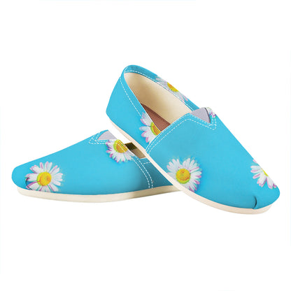 Glitch Daisy Flower Print Casual Shoes